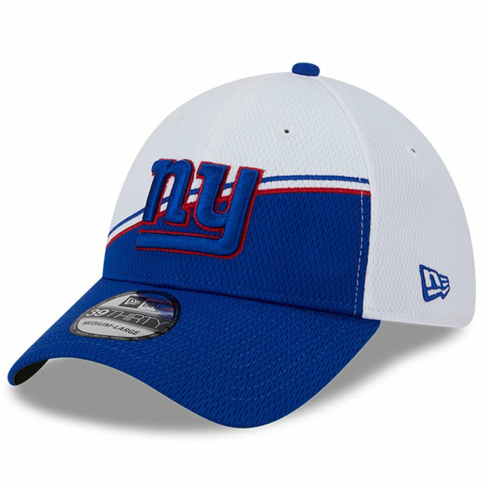 New York Giants New Era 2023 Sideline 39THIRTY Flex Hat - White/Royal - NFL