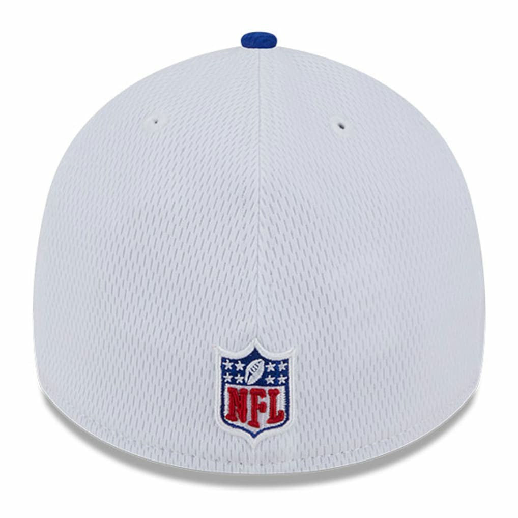 New York Giants New Era 2023 Sideline 39THIRTY Flex Hat - White/Royal - NFL