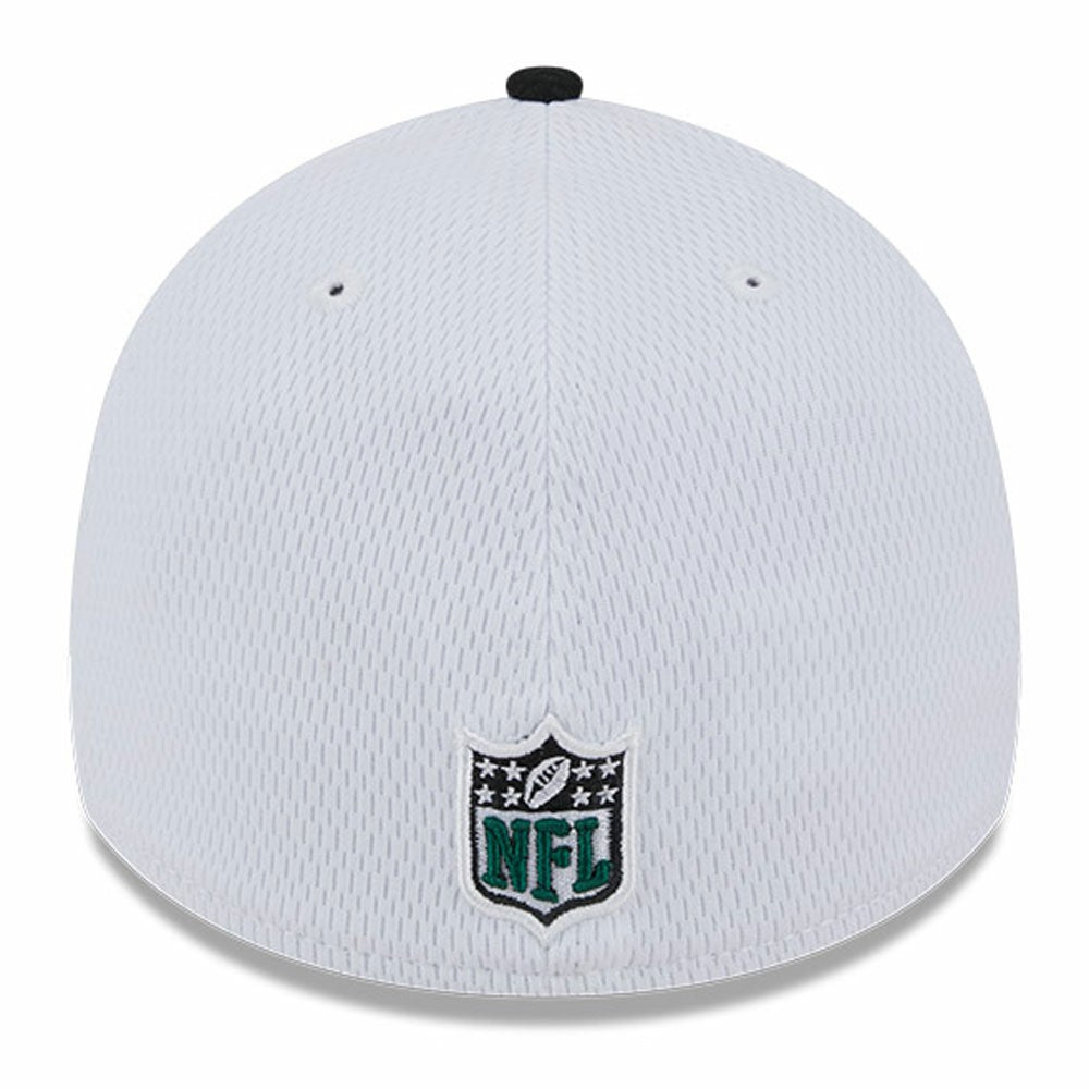 New York Jets New Era 2023 Sideline 39THIRTY Flex Hat - White/Black - NFL