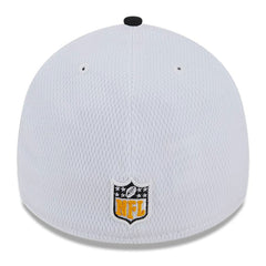 Pittsburgh Steelers New Era 2023 Sideline 39THIRTY Flex Hat - White/Black - NFL