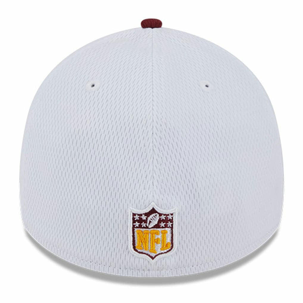 Washington Commanders New Era 2023 Sideline 39THIRTY Flex Hat - White/Burgundy - NFL