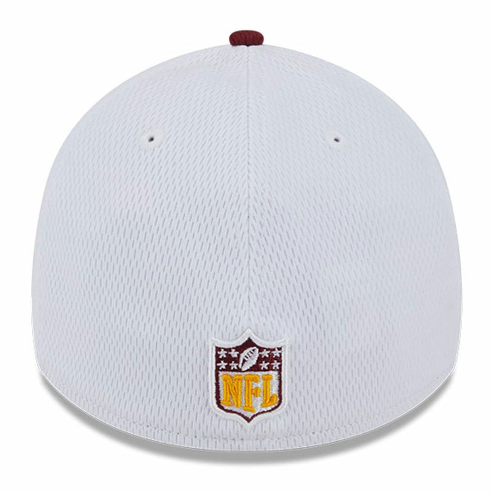 Washington Commanders New Era 2023 Sideline 39THIRTY Flex Hat - White/Burgundy - NFL