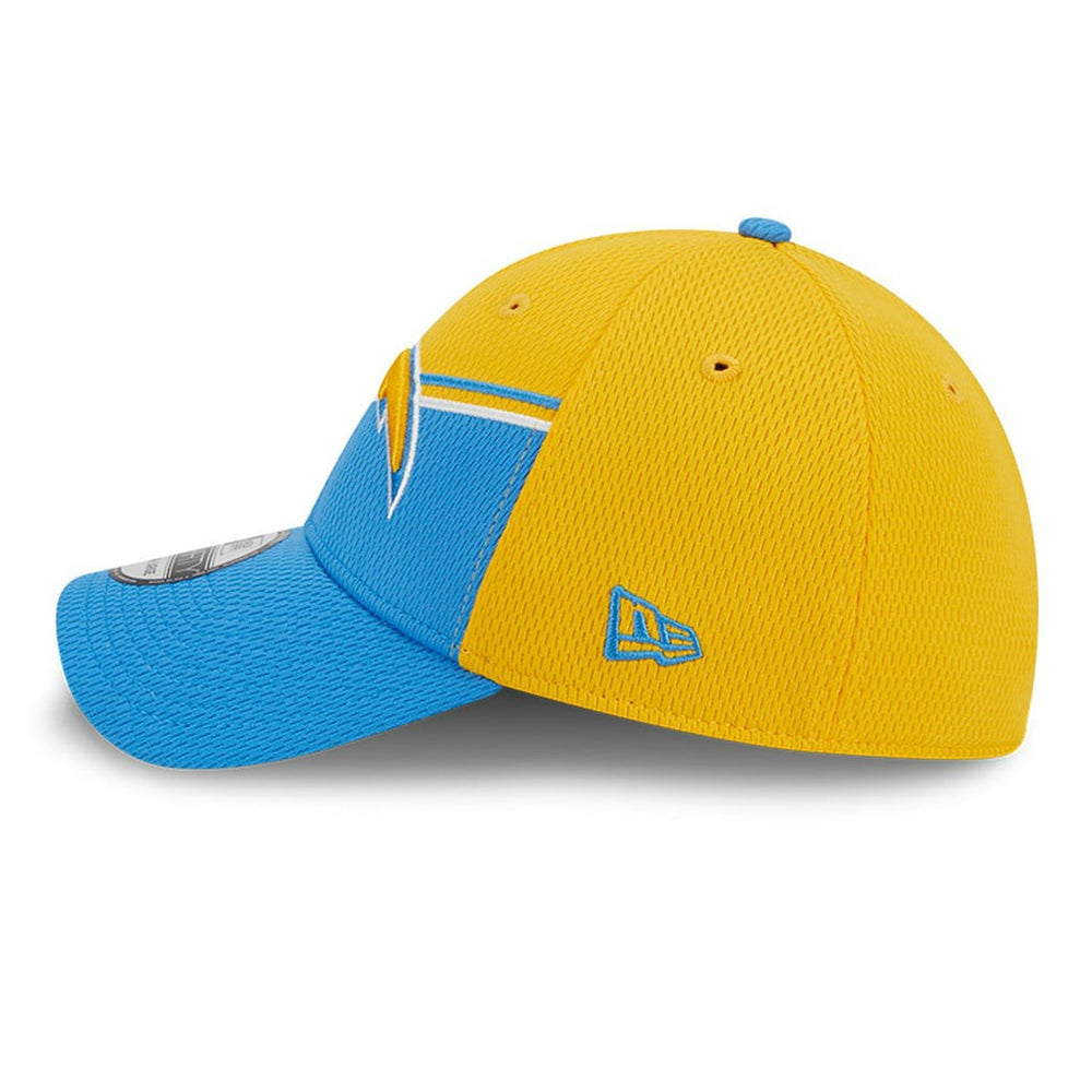 Los Angeles Chargers New Era 2023 Sideline 39THIRTY Flex Hat - Gold/Powder Blue - NFL