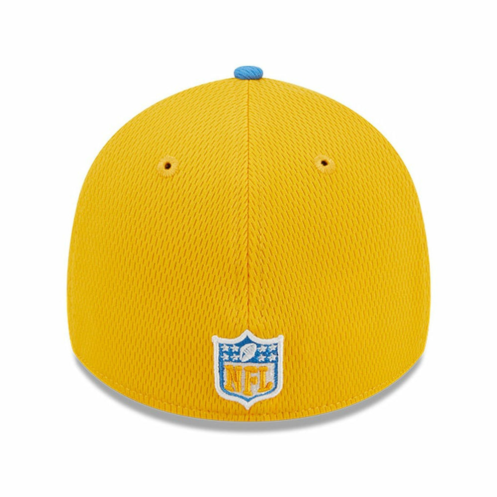 Los Angeles Chargers New Era 2023 Sideline 39THIRTY Flex Hat - Gold/Powder Blue - NFL