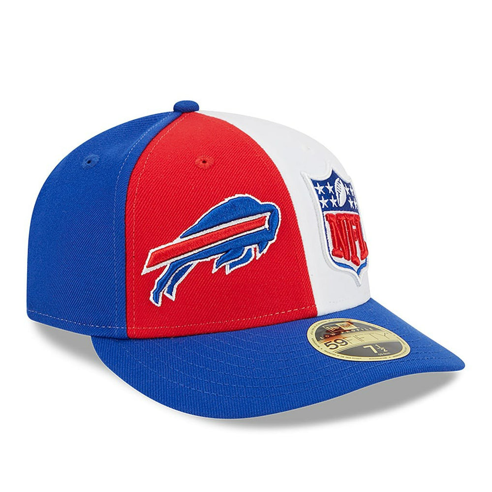 Buffalo Bills New Era 2023 Sideline Low Profile 59FIFTY Fitted Hat - Red/Royal - NFL