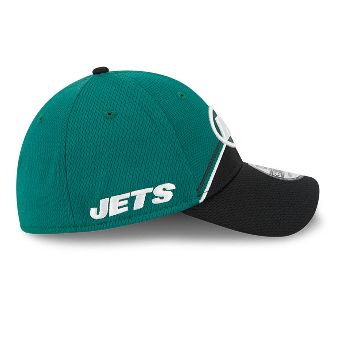 New York Jets New Era 2023 Sideline 39THIRTY Flex Hat - Green/Black - NFL