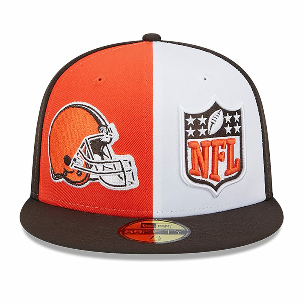 Cleveland Browns New Era 2023 Sideline 59FIFTY Fitted Hat - Orange/Brown - NFL