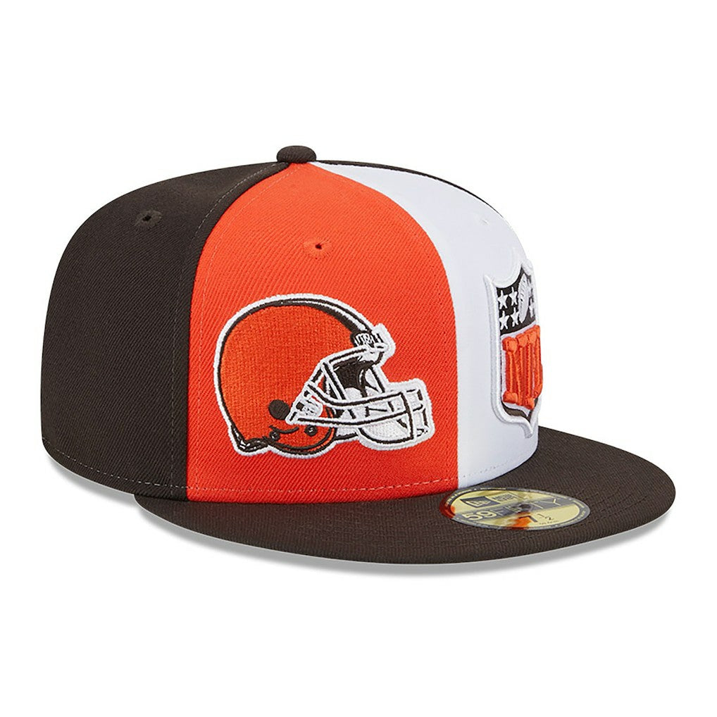 Cleveland Browns New Era 2023 Sideline 59FIFTY Fitted Hat - Orange/Brown - NFL
