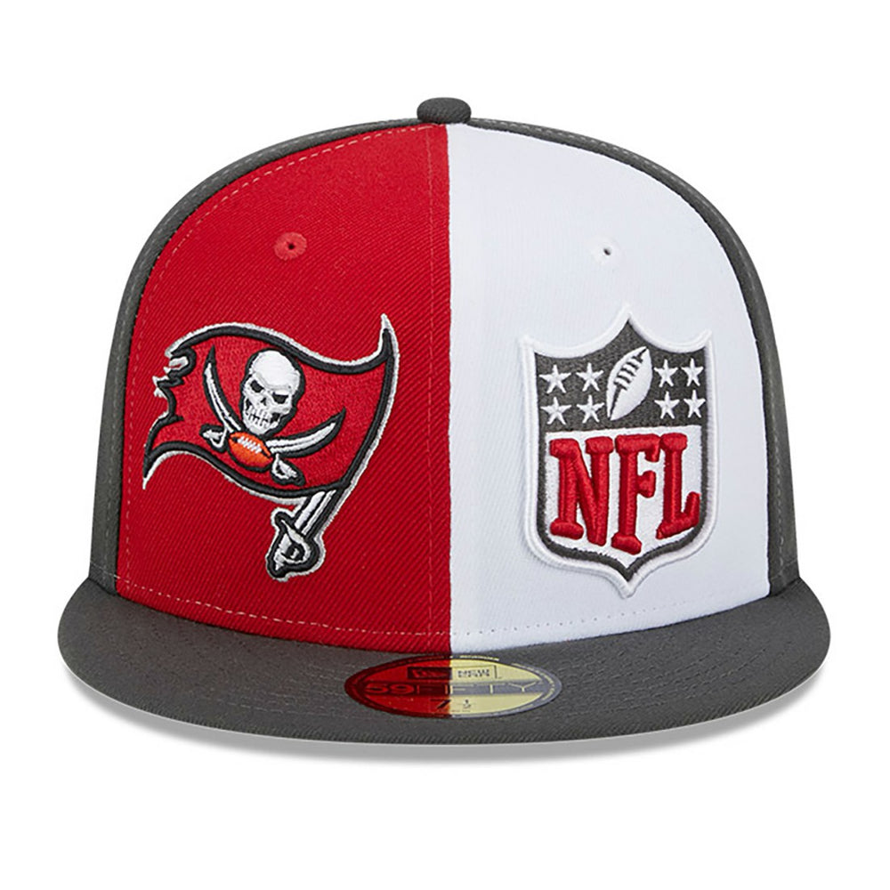 Tampa Bay Buccaneers New Era 2023 Sideline 59FIFTY Fitted Hat - Red/Pewter - NFL