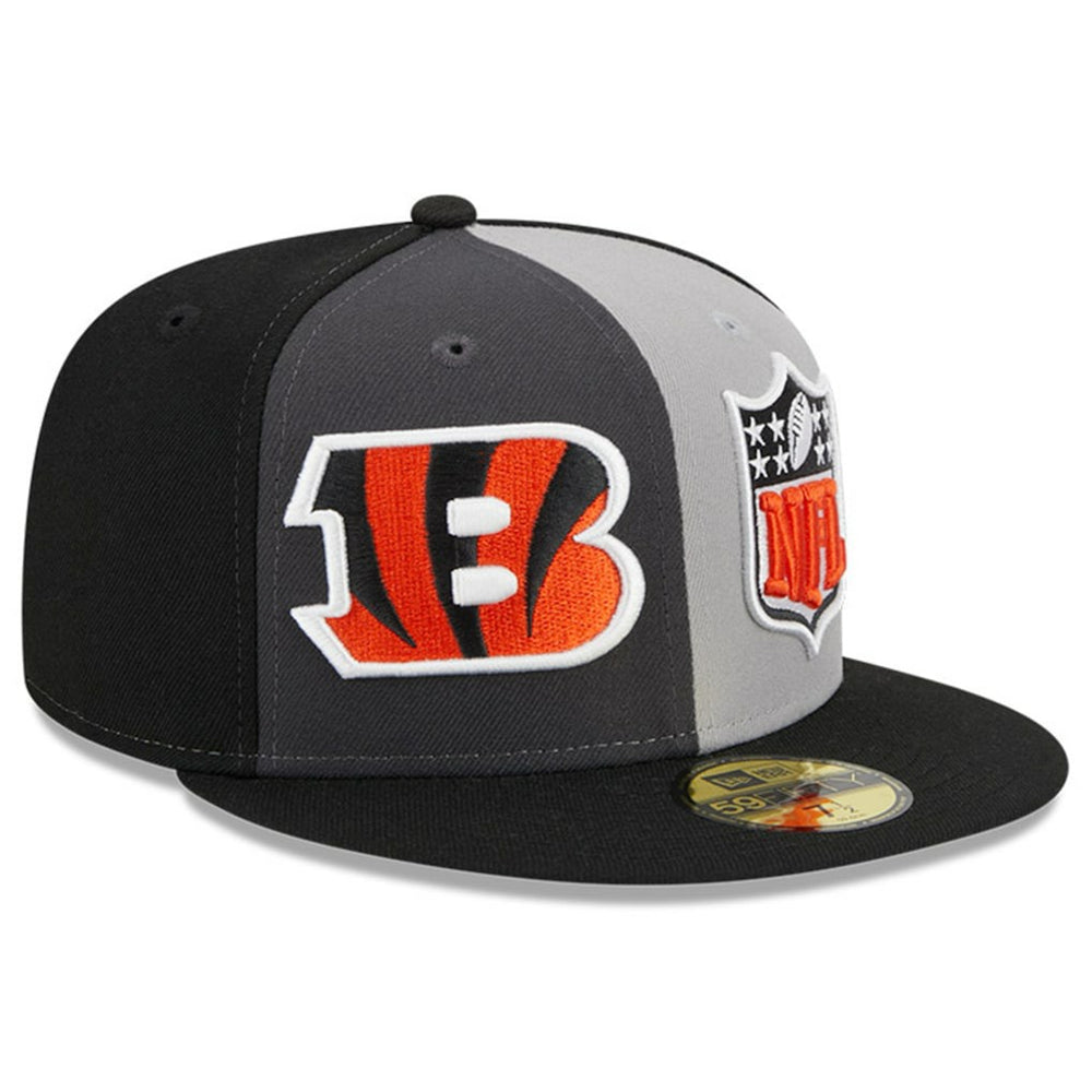 Cincinnati Bengals New Era 2023 Sideline 59FIFTY Fitted Hat - Gray/Black - NFL