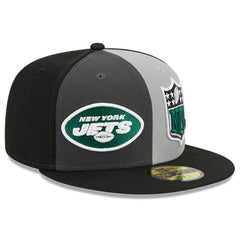 New York Jets New Era 2023 Sideline 59FIFTY Fitted Hat - Gray/Black - NFL