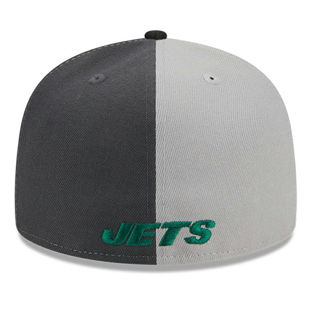 New York Jets New Era 2023 Sideline 59FIFTY Fitted Hat - Gray/Black - NFL