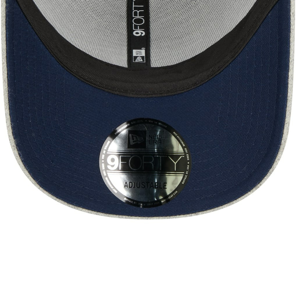 Dallas Cowboys New Era Pop Trucker 9FORTY Adjustable Hat - Heather Gray/Navy - NFL