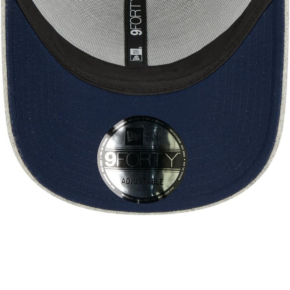 Dallas Cowboys New Era Pop Trucker 9FORTY Adjustable Hat - Heather Gray/Navy - NFL