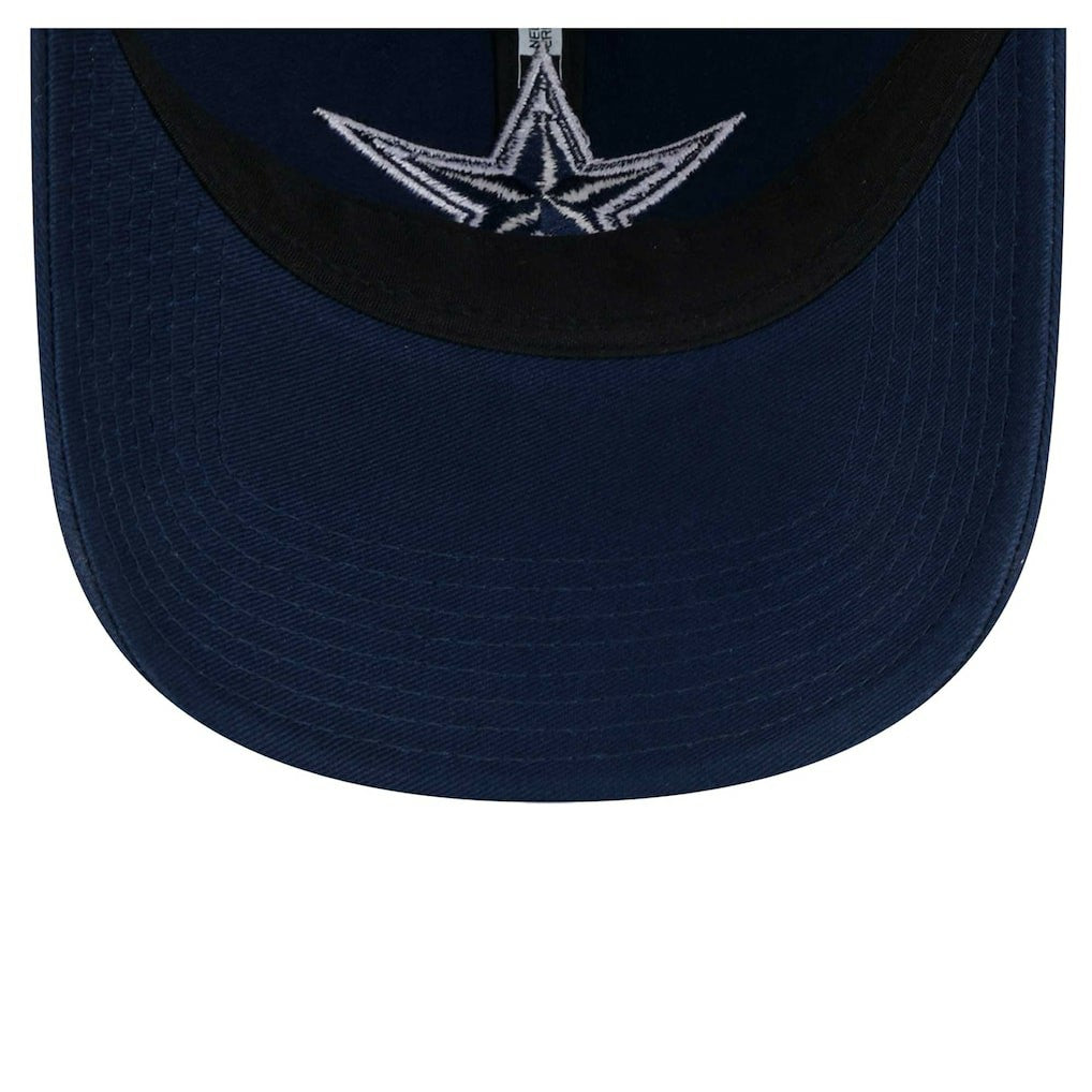 Dallas Cowboys New Era Distinct 9TWENTY Adjustable Hat - Navy - NFL