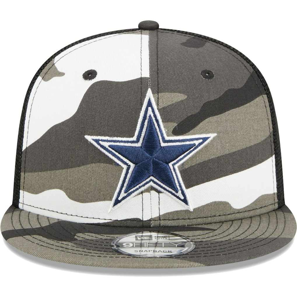 Dallas Cowboys New Era Urban Camo 9FIFTY Trucker Snapback Hat - NFL