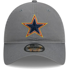 Dallas Cowboys New Era Color Pack 9TWENTY Adjustable Hat - Gray - NFL