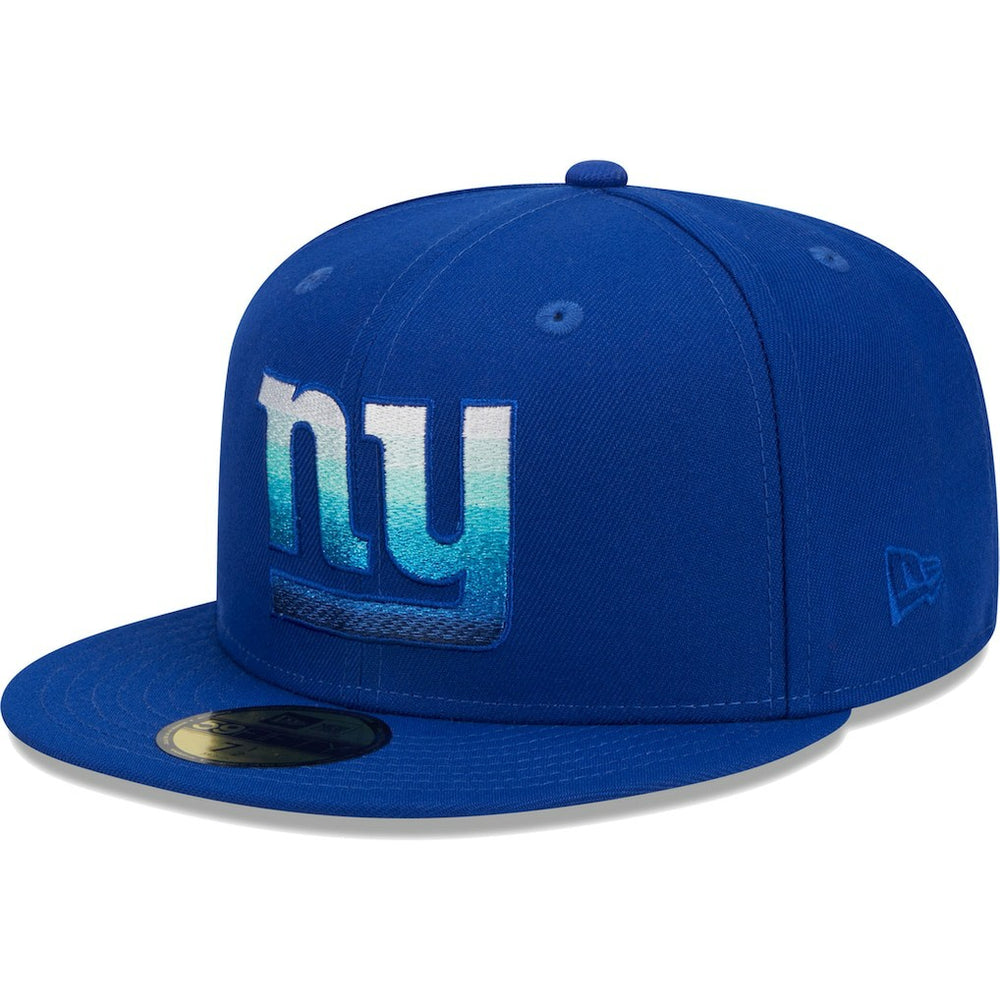 New York Giants New Era Gradient 59FIFTY Fitted Hat - Royal - NFL