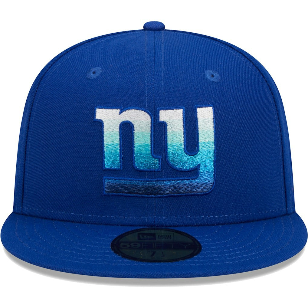 New York Giants New Era Gradient 59FIFTY Fitted Hat - Royal - NFL