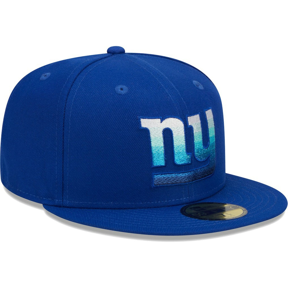 New York Giants New Era Gradient 59FIFTY Fitted Hat - Royal - NFL