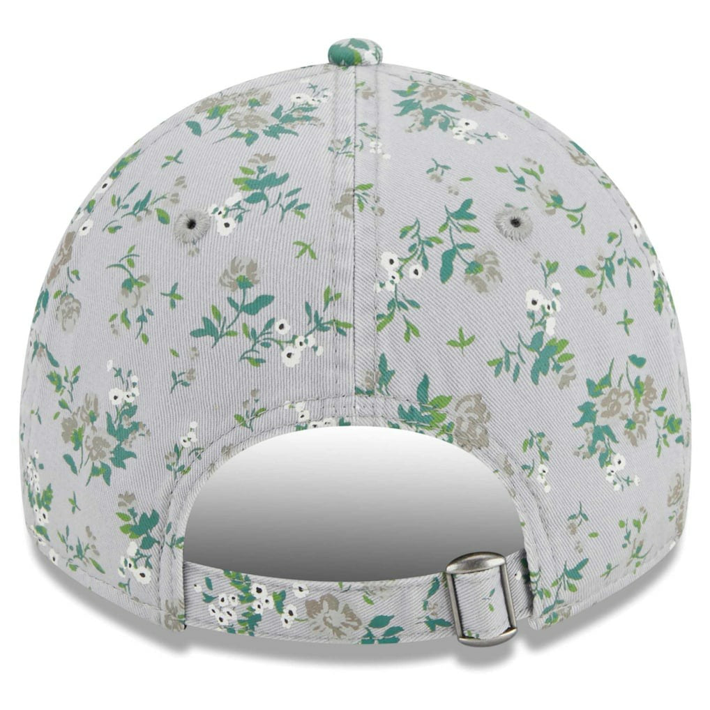 Las Vegas Raiders New Era Girls Youth Bouquet 9TWENTY Adjustable Hat - Gray - NFL