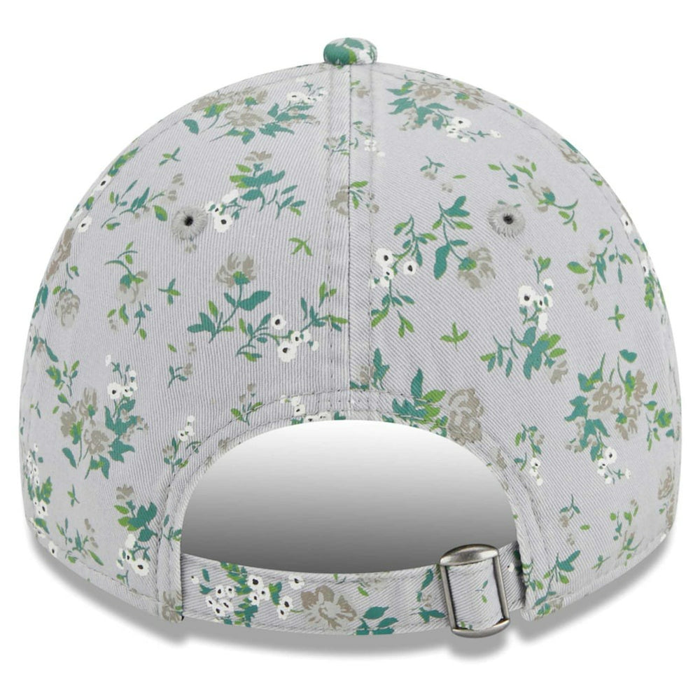 Las Vegas Raiders New Era Girls Youth Bouquet 9TWENTY Adjustable Hat - Gray - NFL