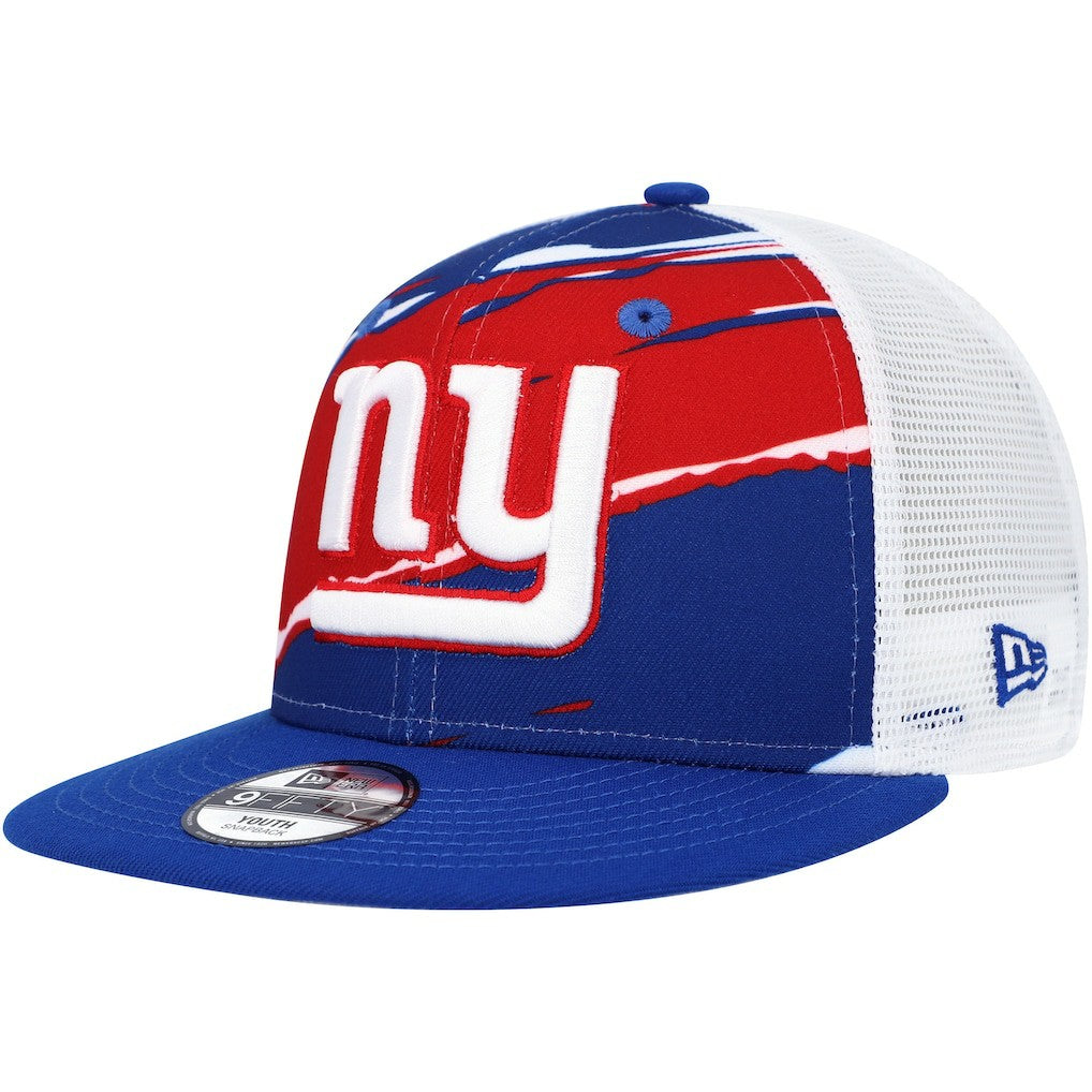 New York Giants New Era Youth Tear 9FIFTY Snapback Hat - Royal - NFL
