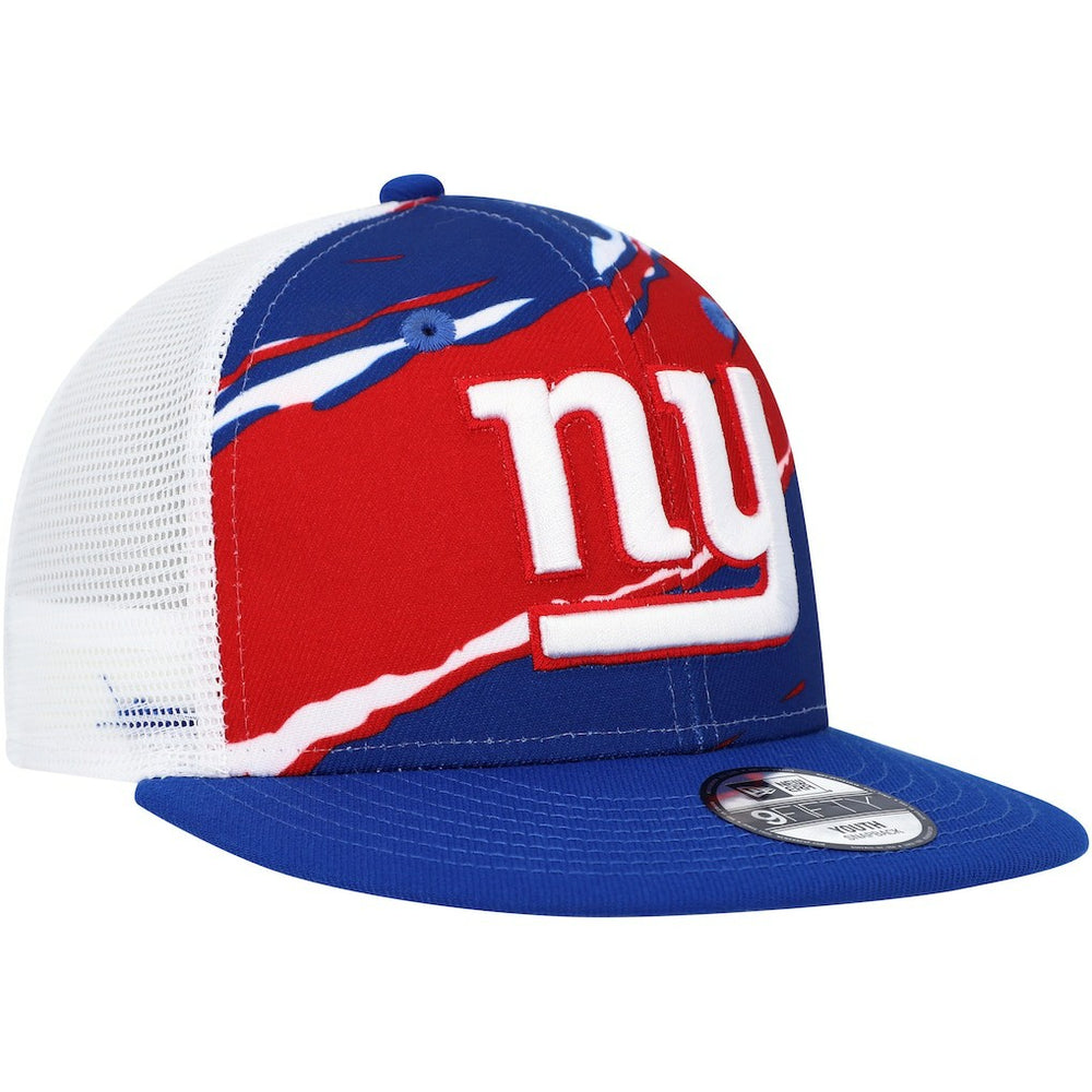 New York Giants New Era Youth Tear 9FIFTY Snapback Hat - Royal - NFL