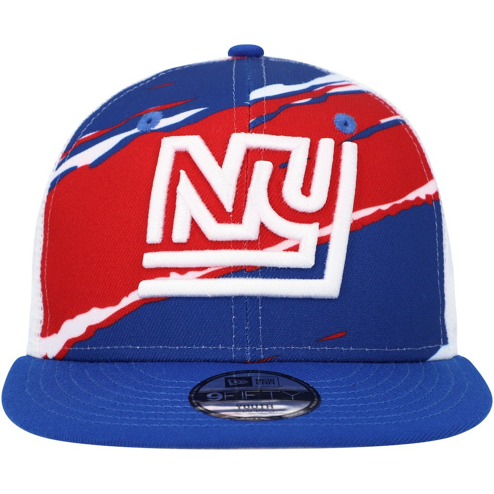 New York Giants New Era Youth Tear 9FIFTY Snapback Hat - Royal - NFL