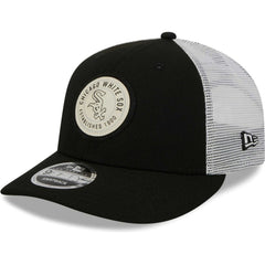 Chicago White Sox New Era Circle Trucker Low Profile 9FIFTY Snapback Hat Discount