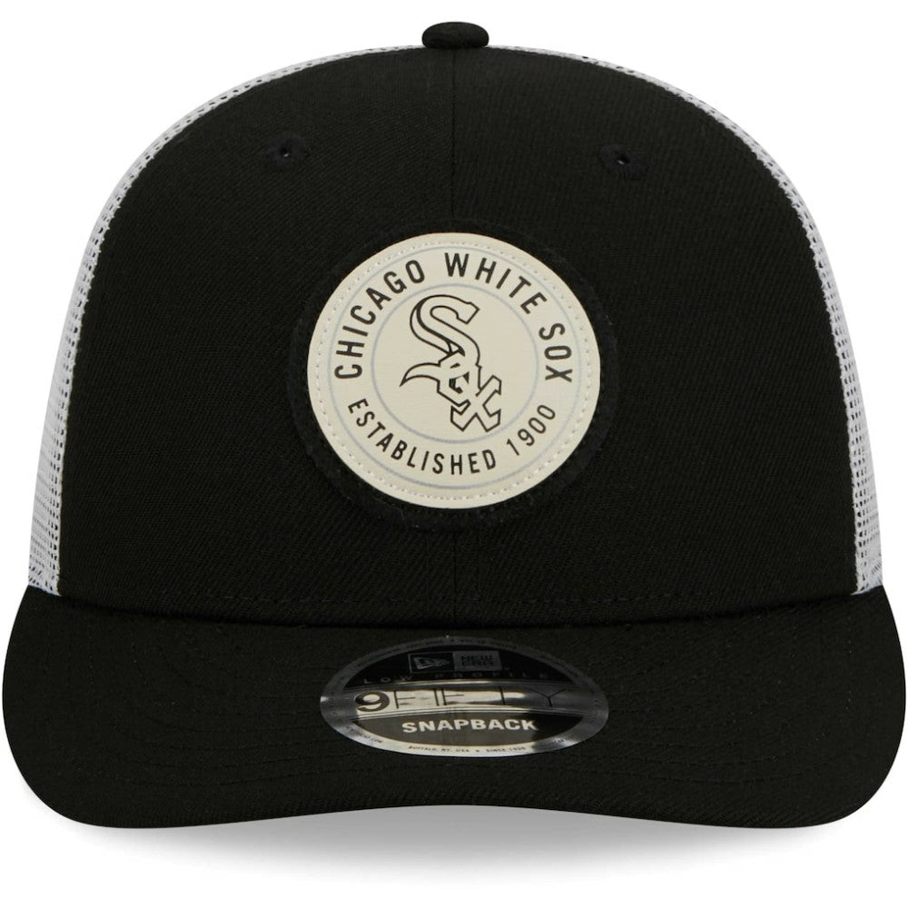 Chicago White Sox New Era Circle Trucker Low Profile 9FIFTY Snapback Hat Discount