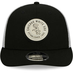 Chicago White Sox New Era Circle Trucker Low Profile 9FIFTY Snapback Hat Discount