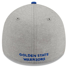 New Era Golden State Warriors Striped 39THIRTY Flex Hat Gray/Royal
