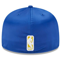 New Era Golden State Warriors Throwback Satin 59FIFTY Fitted Hat White