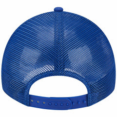 New Era Philadelphia 76ers Distinct Side Patch Trucker 9TWENTY Adjustable Hat Royal