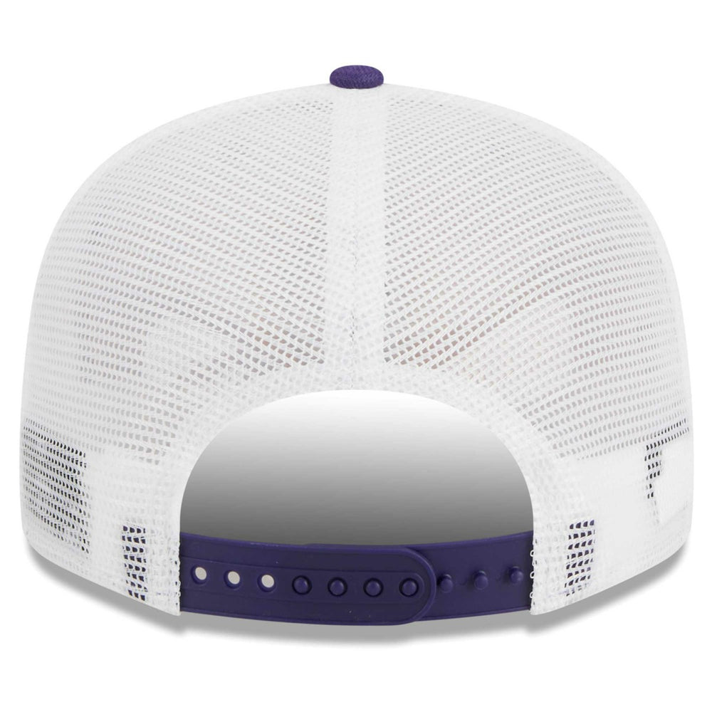 New Era Phoenix Suns Tear Trucker 9FIFTY Adjustable Hat Purple/White