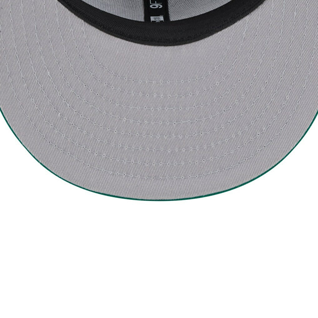 New Era Boston Celtics Chenille Band 9FIFTY Snapback Hat Gray