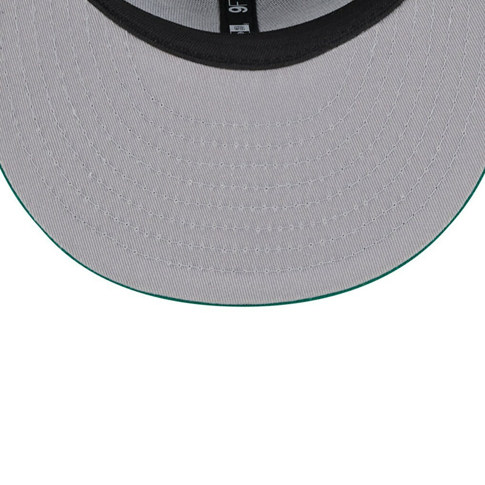 New Era Boston Celtics Chenille Band 9FIFTY Snapback Hat Gray