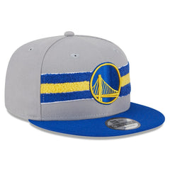 New Era Golden State Warriors Chenille Band 9FIFTY Snapback Hat Gray