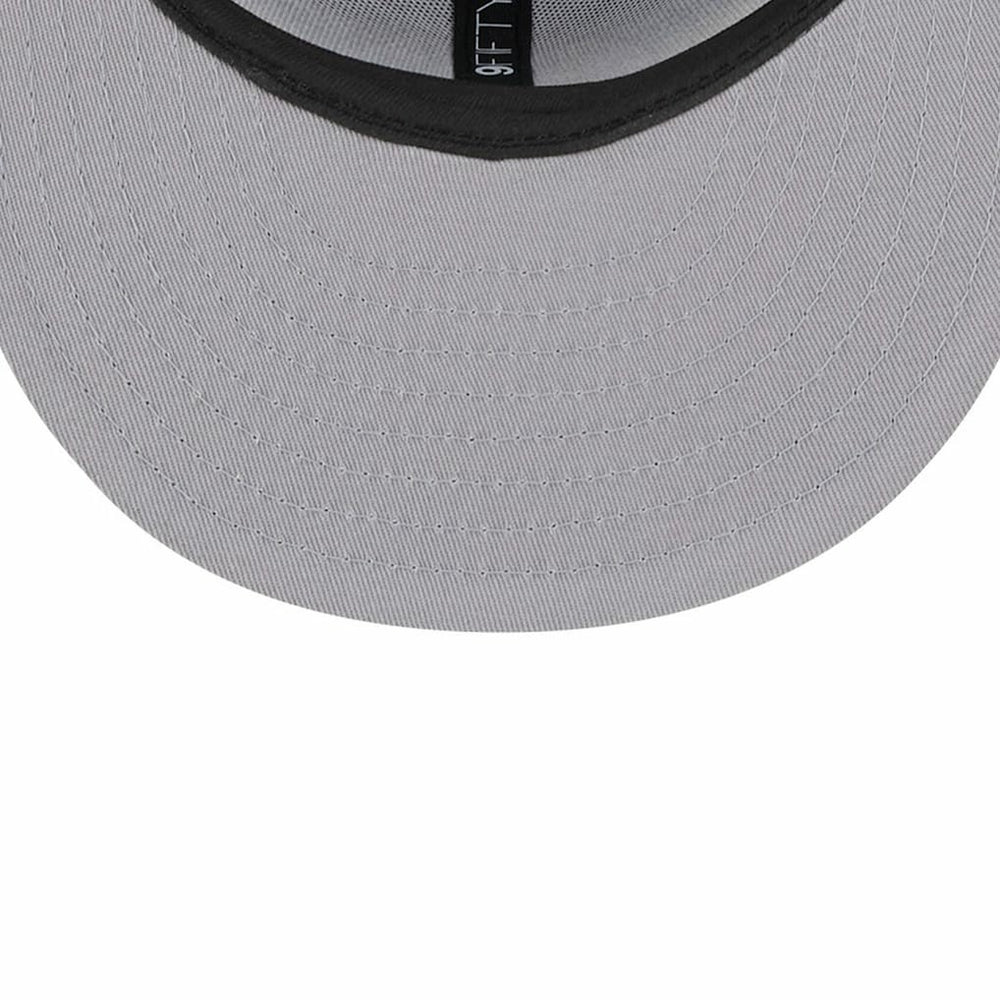 New Era Golden State Warriors Chenille Band 9FIFTY Snapback Hat Gray