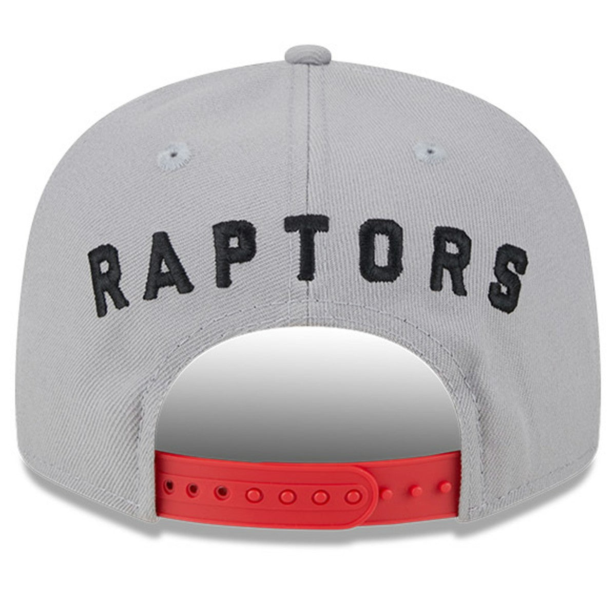 New Era Toronto Raptors Chenille Band 9FIFTY Snapback Hat Gray