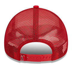 Los Angeles Angels New Era Stacked A-Frame Trucker 9FORTY Adjustable Hat Sale