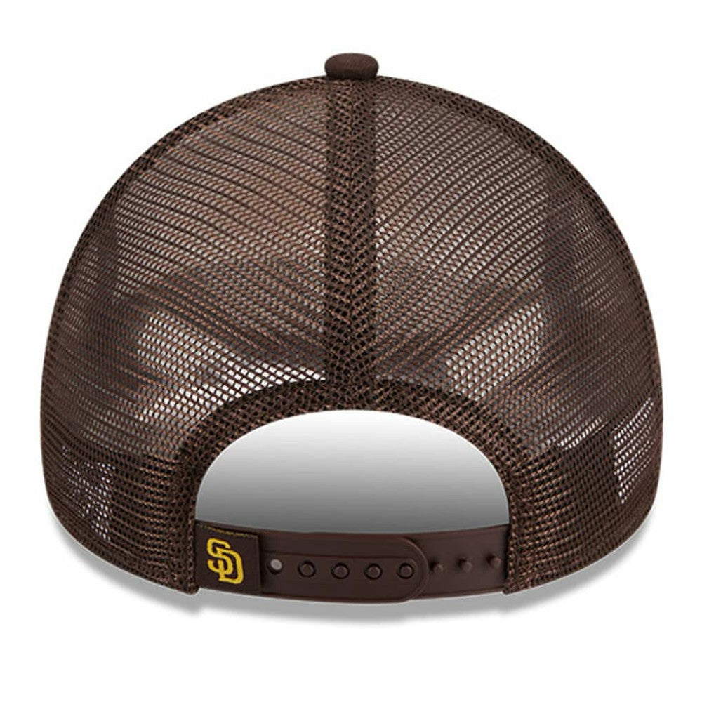 San Diego Padres New Era Stacked A-Frame Trucker 9FORTY Adjustable Hat Online