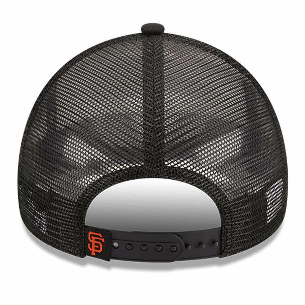 San Francisco Giants New Era Stacked A-Frame Trucker 9FORTY Adjustable Hat Sale