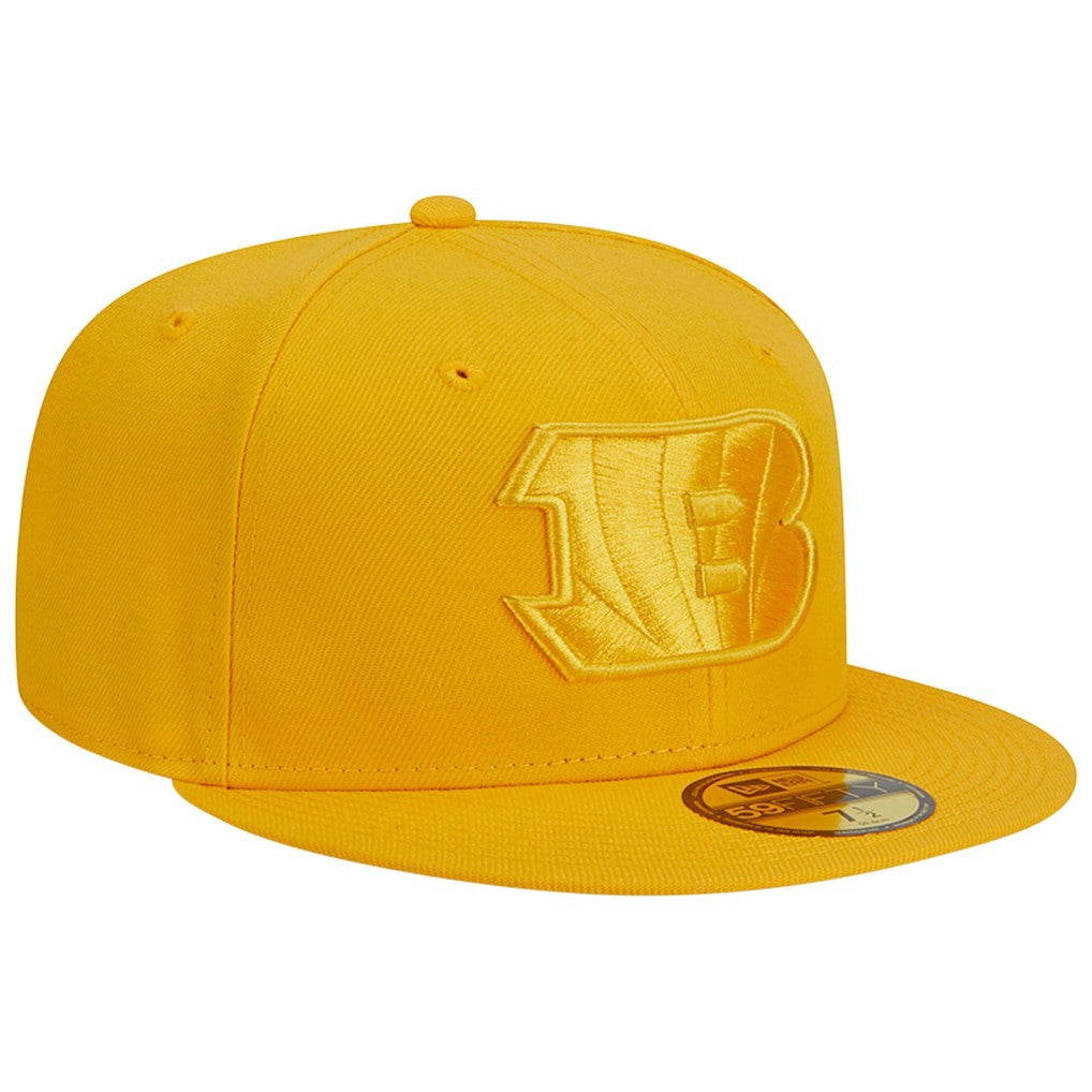 Cincinnati Bengals New Era Color Pack 59FIFTY Fitted Hat - Gold - NFL