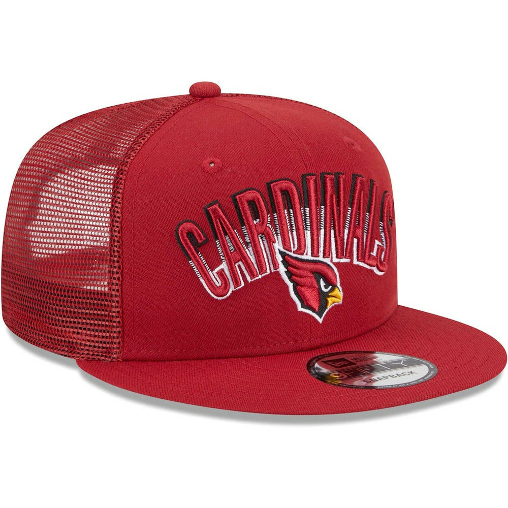 Arizona Cardinals New Era Grade Trucker 9FIFTY Snapback Hat - Cardinal - NFL