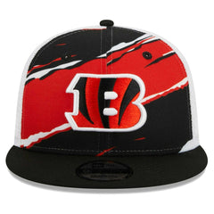 Cincinnati Bengals New Era Tear Trucker 9FIFTY Snapback Hat - Black - NFL