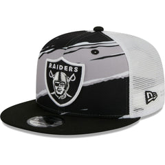 Las Vegas Raiders New Era Tear Trucker 9FIFTY Snapback Hat - Black - NFL