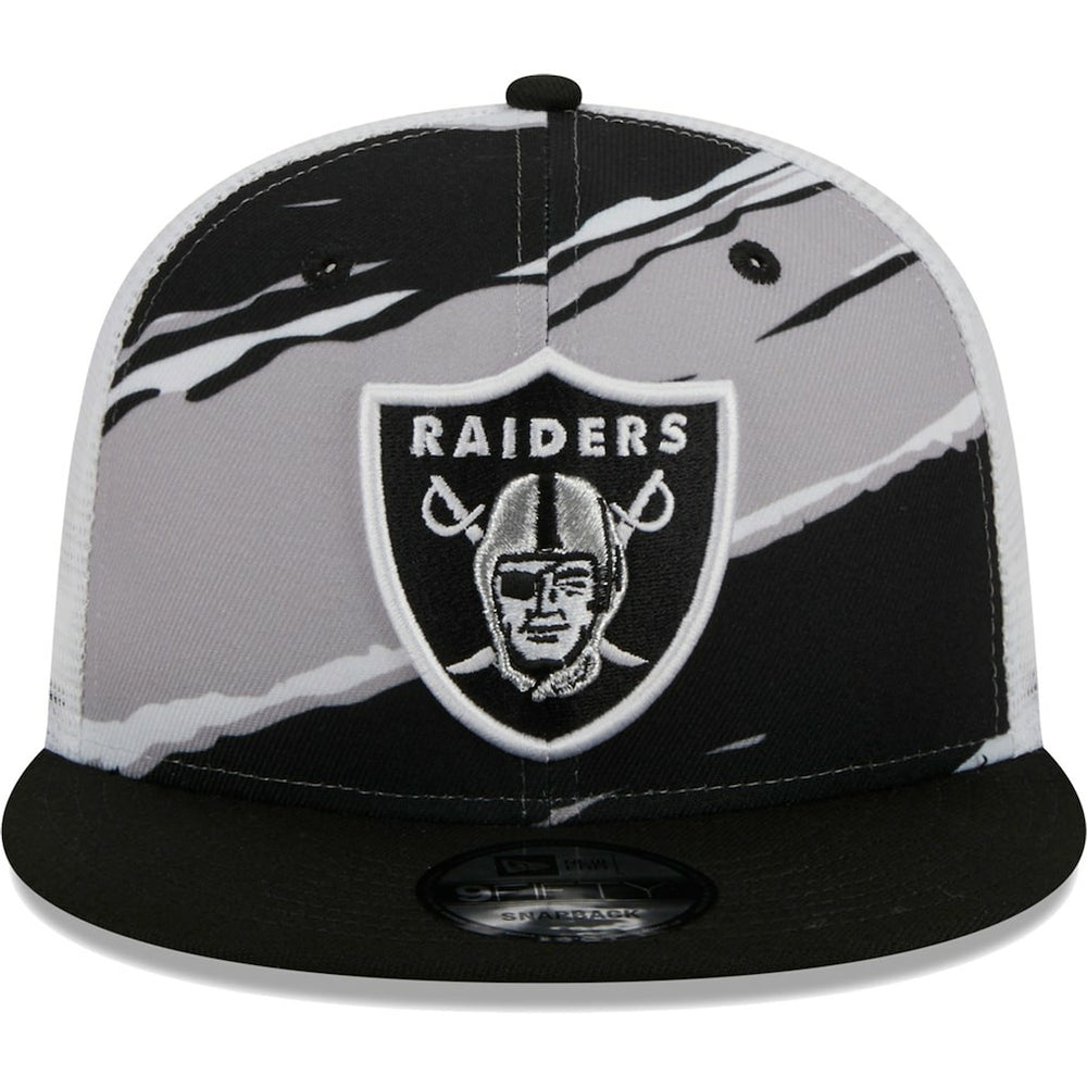 Las Vegas Raiders New Era Tear Trucker 9FIFTY Snapback Hat - Black - NFL
