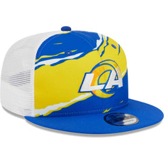 Los Angeles Rams New Era Tear Trucker 9FIFTY Snapback Hat - Royal - NFL